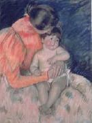 Mother and Child  gvv Mary Cassatt